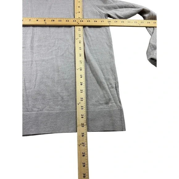 Katherine Barclay Sweater Womens Large Merino Wool Crewneck Pullover Classic - Picture 6 of 7